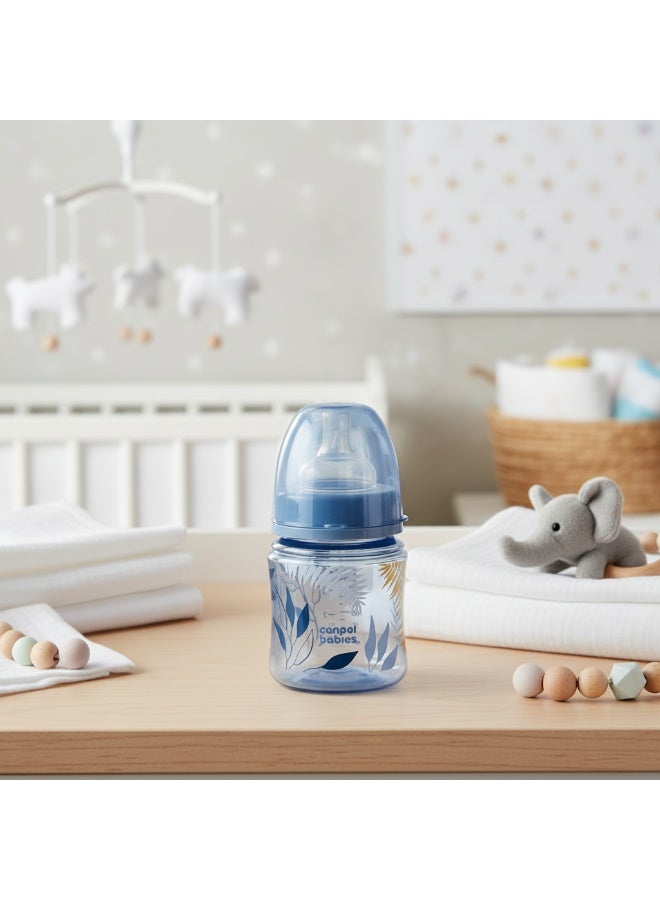 كانبول بيبز رضاعة كانبول بيبيز إيزى ستارت المضادة للمغص | تصميم أوراق زرقاء | 120 مل | من عمر حديثي الولادة | خالية من مادة BPA | حلمة سيليكون ناعمة | تدفق طبيعي - Image 4