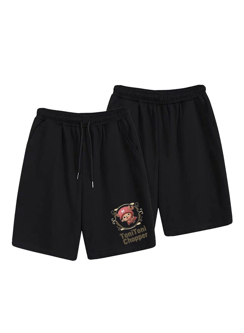 KUYING Summer One Piece Micro Elastic Loose Sports Shorts  - Image 1