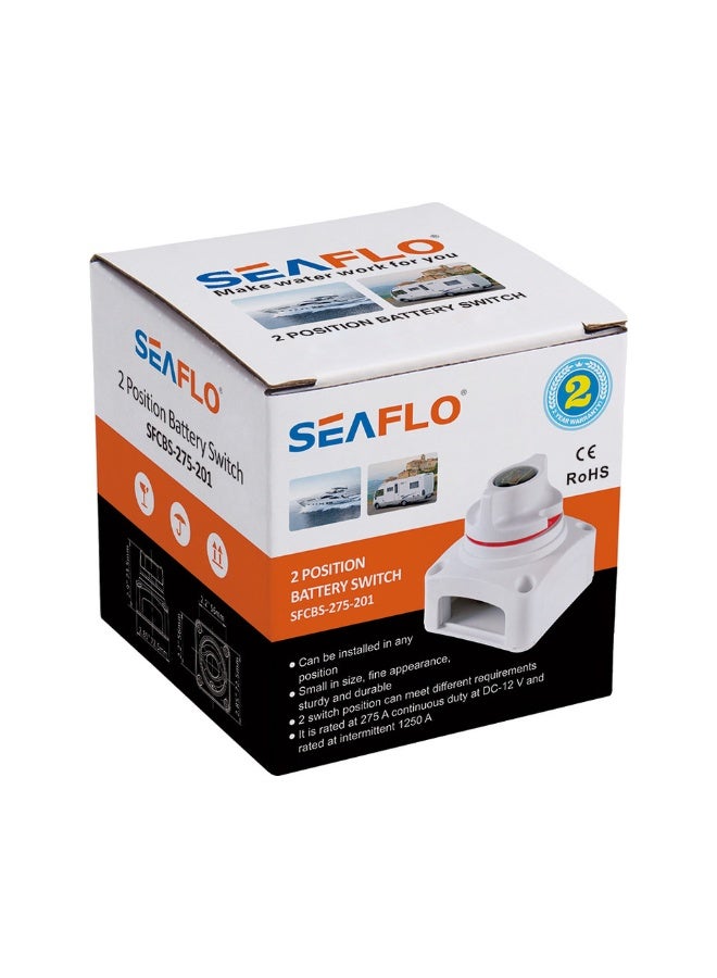 SEAFLO 275A Battery Isolator Switch ON OFF Marine Heavy Duty 1250A Peak - Image 1