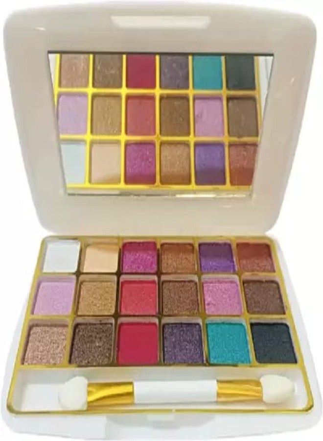 Glamezone Eye Makeup Palette Matte and Shimmery Finish 12 ml (Multicolor) - Image 1