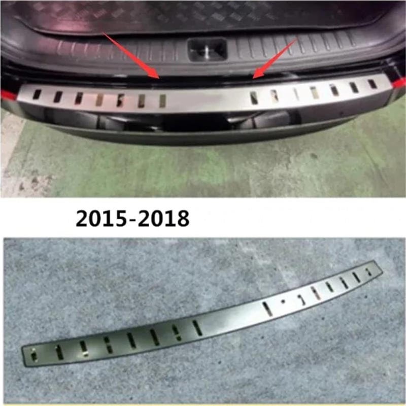 Vuzmode Stainless Steel Rear Bumper Protector for Hyundai Tucson - Image 3