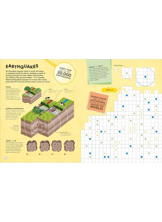 Brain Booster Volcanoes and Earthquakes: Over 100 Mind-Boggling Activities that Make Learning Easy and Fun  - Image 5