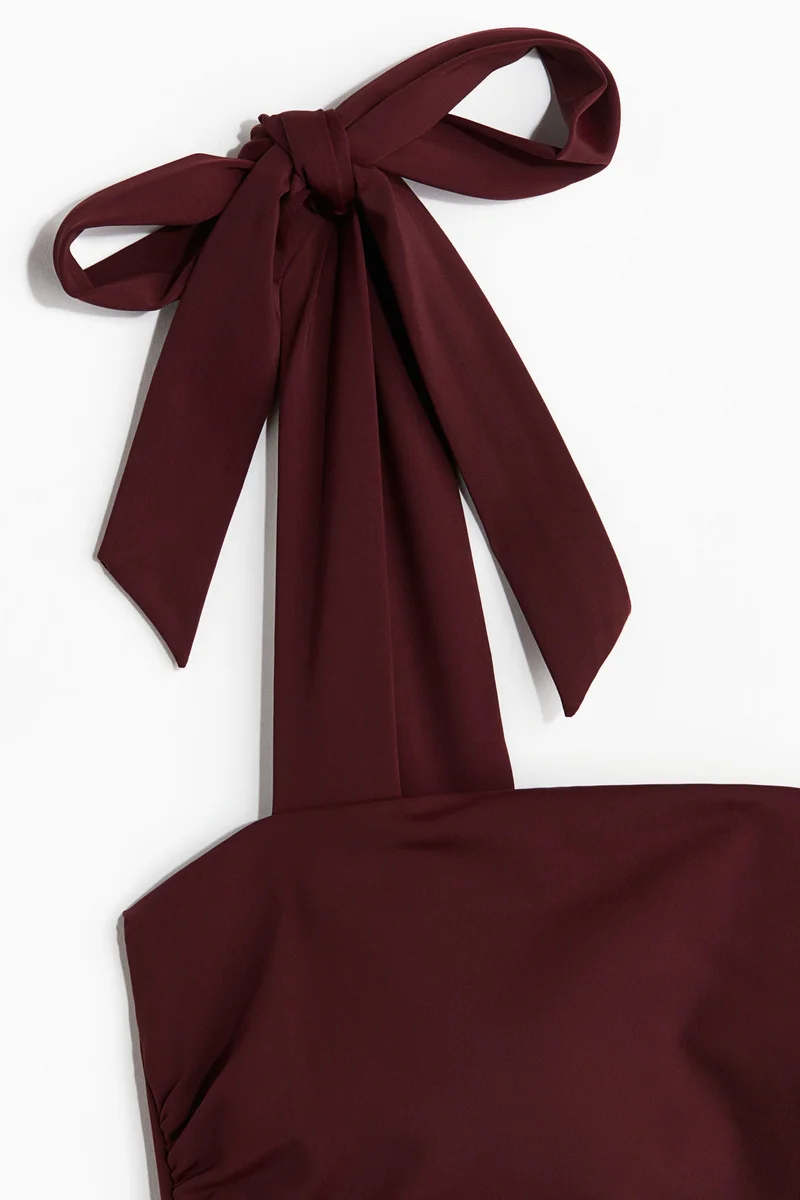 اتش اند ام Padded-cup Tie-strap swimsuit