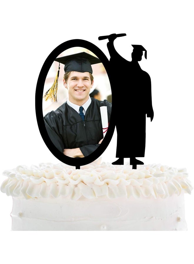 TPGP 2024 Congrats Grad Graduation Cake Topper - Image 1