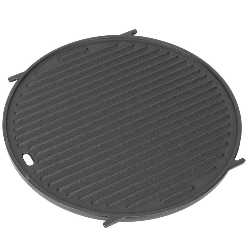 bbq777 8834 Cast Iron Griddle for Weber Gourmet BBQ System Sear Grate Griddle for 22inch Weber Kettle PremiumCharcoal Grill 22 Smokers for Kettle Charcoal Grill Grate 22 inch Diameter 12 - Image 2
