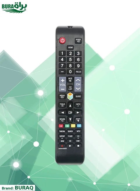 New Aa59-00588A Remote For Samsung Led Smart Tv Un32Eh4500 Un32Eh4500G Un32Eh4500Gxze Un40Es6100 Un46Es6100 Un50Es6100 Un55Es6100 Un46Es6100G Un46Es6100Gx Un46Es6100Gxze Un40Es6100Fxza