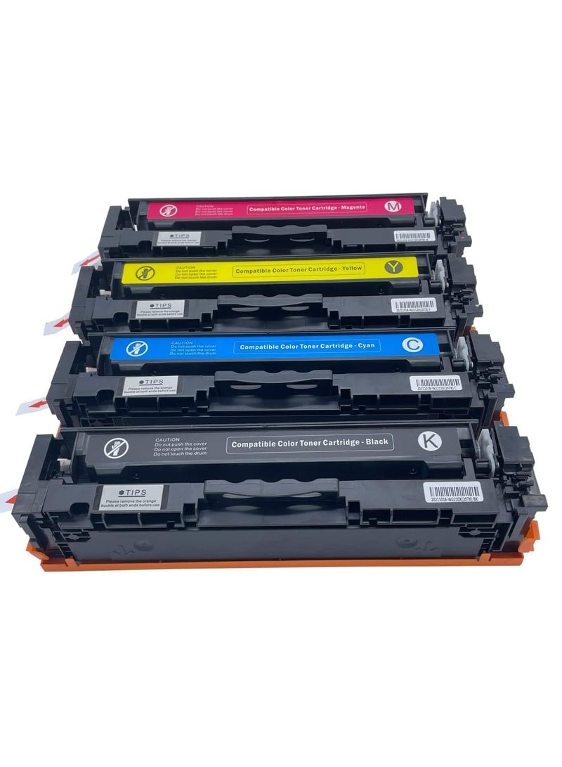 إيكاريس® خرطوشة حبر متوافقة 216A مناسبة لطابعات HP Color LaserJet Pro M255dw، Pro MFP M282dn، Pro MFP M183dw، Pro MFP M182dn، Pro MFP M183fdw W2210A W2411A W2412A W2413A (متعددة الألوان) - Image 1