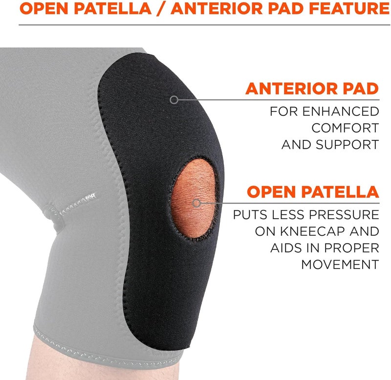 Ergodyne ProFlex 615 Knee Sleeve Black Medium - Image 5