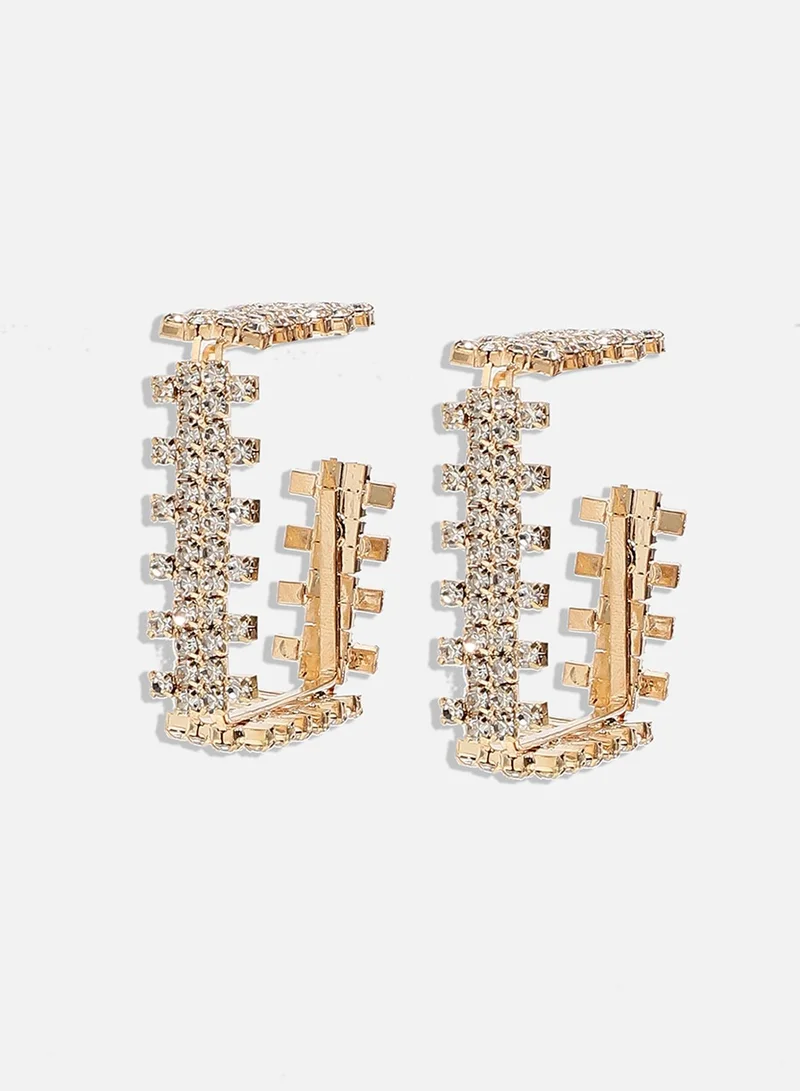 SOHI Western Artificial Hoop Earring Jewellery