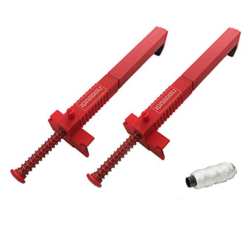 Tom tool LXQ 7.9-9.4 Inch extended upgrade Brick Line Clips Line Runners Sold In Pairs,Red - Image 5