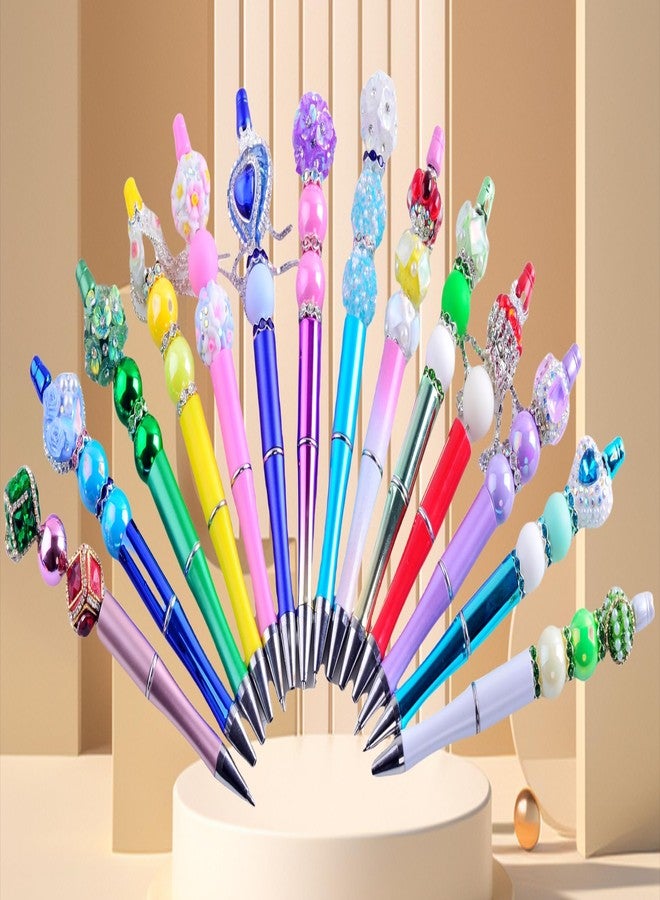 Cmidy Fancy Rhinestone Bead Set: 6 Pcs Large Crystal Bling Chunky Diamond Flower for Pens, Jewelry & Keychain Making - Image 4