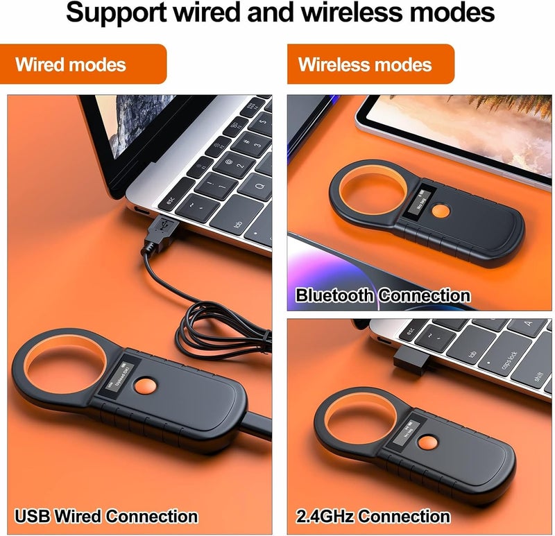 Bluetooth Pet Microchip Reader, Wireless RFID Animal Chip ID Reader Scanner, Animal Microchip Scanner, Animal Tag Reader EMID FDX-B(ISO11784/11785) 134.2KHz/125KHz - Image 2