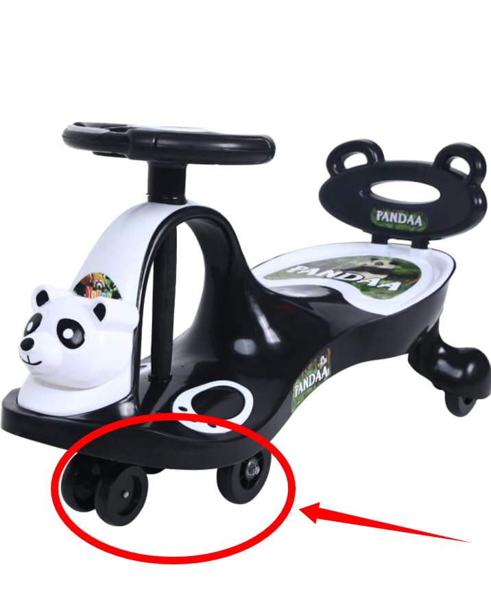 Neemo إكسسوارات عجلة السيارة الأمامية للسحر للأطفال، أحمر - Image 2