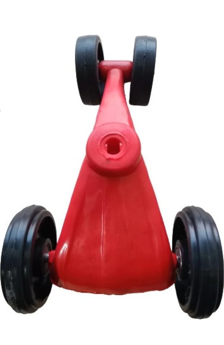Neemo إكسسوارات عجلة السيارة الأمامية للسحر للأطفال، أحمر - Image 1