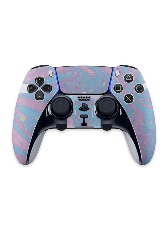 مايتي سكينز غلاف Mightyskins متوافق مع وحدة تحكم Ps5 Dualsense Edge Cotton Candy Swirl | غطاء ملتف واقٍ ومتين وفريد من نوعه من الفينيل | سهل التطبيق وتغيير الأنماط | صنع في الولايات المتحدة الأمريكية - Image 1