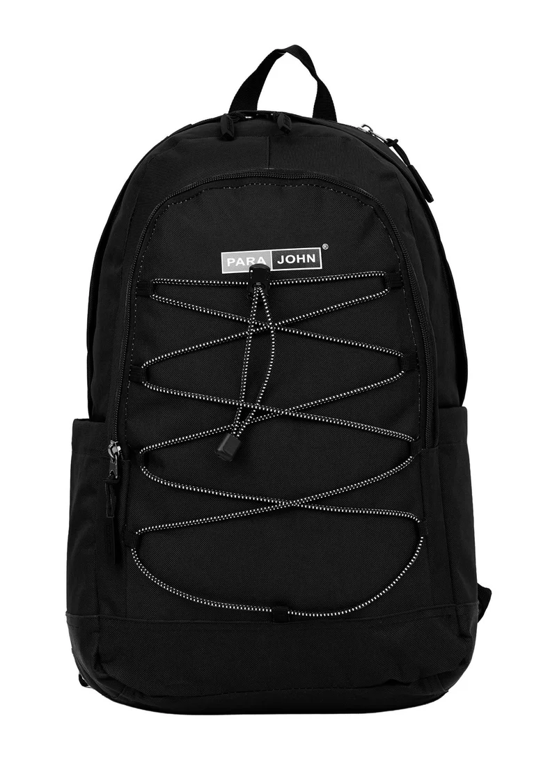 بارا جون Parajohn 19 Inch School Backpack for Boys & Girls – Lightweight Water-Resistant School Bag with Spacious Compartments, Side Pockets & Comfortable Shoulder Straps-Black