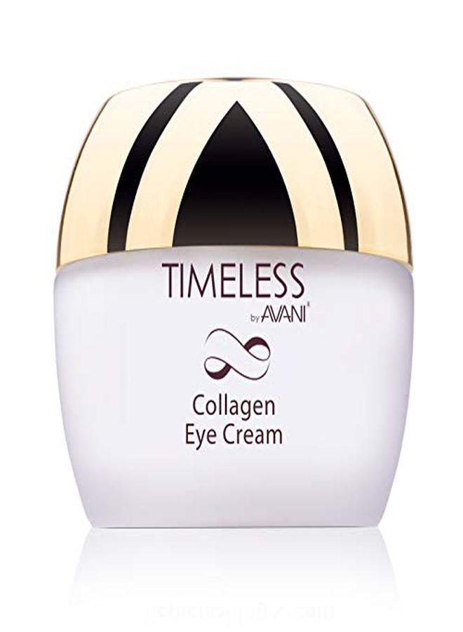 Timeless By Avani Collagen Eye Cream | Enriched With Natural Plant Extracts, Vitamin E, & Collagen | Reduces Appearance Of Fine Lines, Wrinkles, & Puffiness 1.7 Fl. Oz.