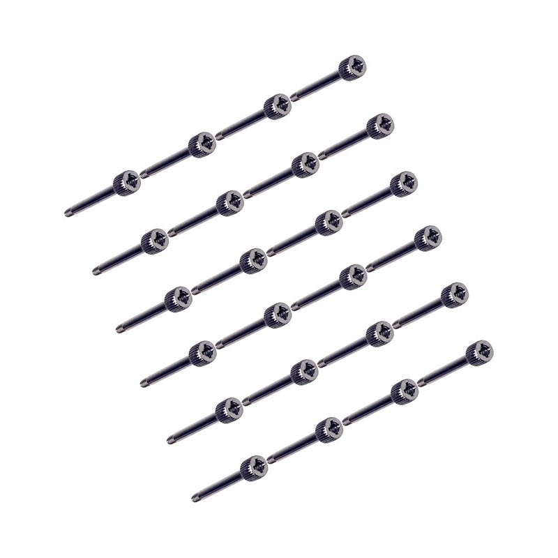 Apevia CS-L63231-24 Screw Set T6#32 * 31 for Radiator CPU Liquid Cooler (Connectable Screws), 24-Pack - Image 5