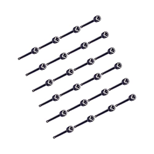 Apevia CS-L63231-24 Screw Set T6#32 * 31 for Radiator CPU Liquid Cooler (Connectable Screws), 24-Pack - Image 1