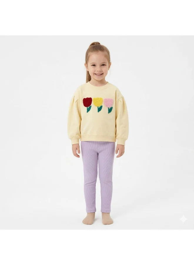 AIKO AIKO - Kids Multicolor Top and Leggings Two Piece Set