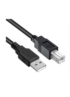 لافا كابل الطابعة من لافا يو اس بي بطول 3 امتار متوافق مع اي طابعه  - Image 1