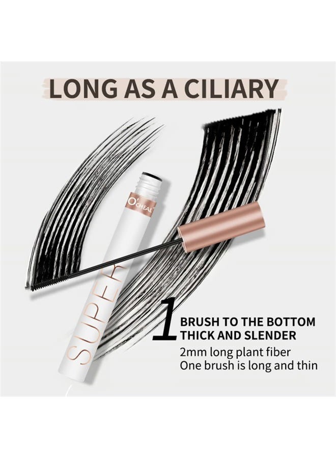 LESITI Honey Whisper 4D Mascara for Fine Short Eyelash, Waterproof Extra Long Lash Eyelashes,Voluminous Eyelashes, Long Lasting, Smudge-proof，Black (0.1 fl. Oz) - Image 4