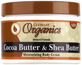 Africa's BEST Africas Best Ultimate Cocoa Shea Butter Cream 8 oz Jar