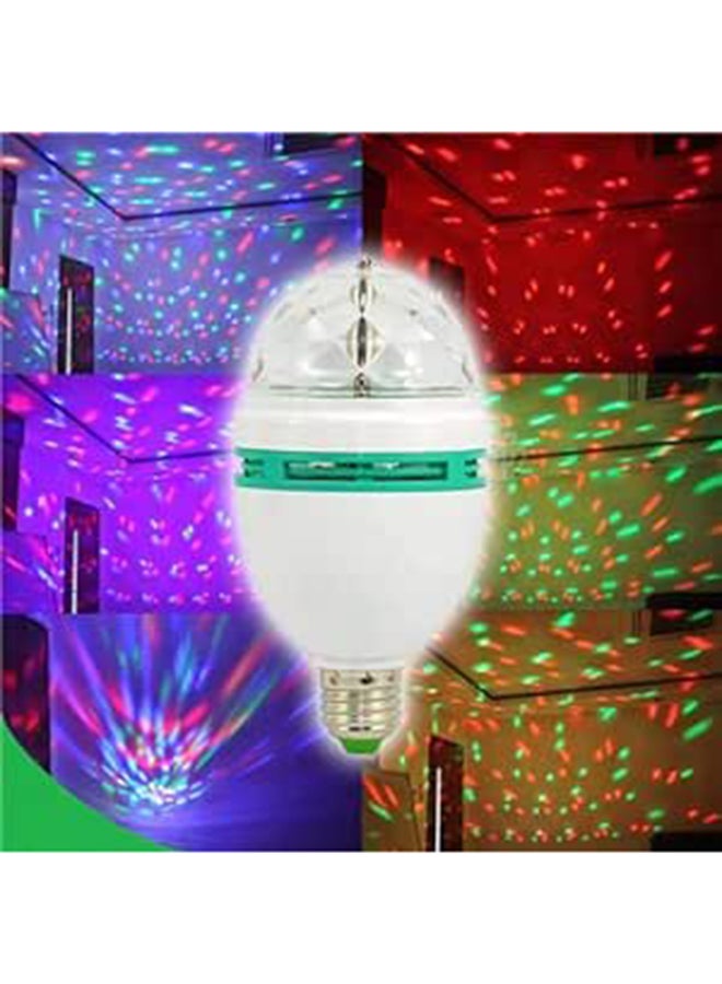 مصباح LED دوار كريستالي بألوان الأحمر والأخضر والأزرق المتلألئة، مناسب للمسرح والمسرح، مصباح LED ليلي، مصباح دي جي