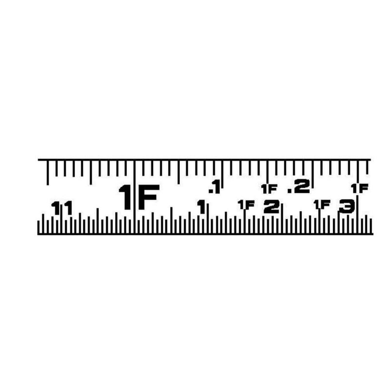 Lufkin Crescent Lufkin 1" x 25' P1000 Series Hi-VizÂ® Orange Engineer's Yellow Clad A4 Blade Power Return Tape Measure - PHV1425DN - Image 2