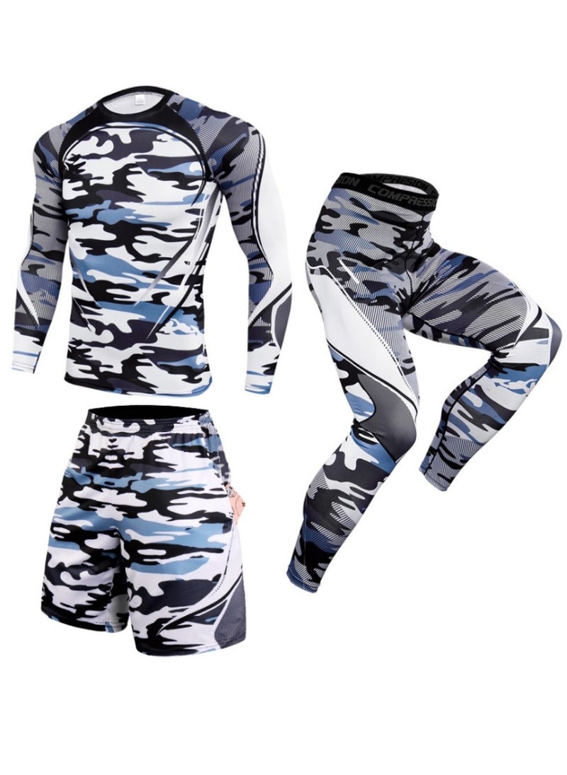 KUYING Men's Casual Sports Cycling Set 