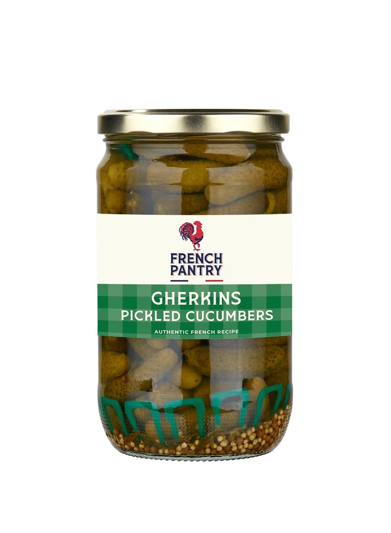 FRENCH PANTRY Gherkins Pickled Cucumbers 380g - Image 1
