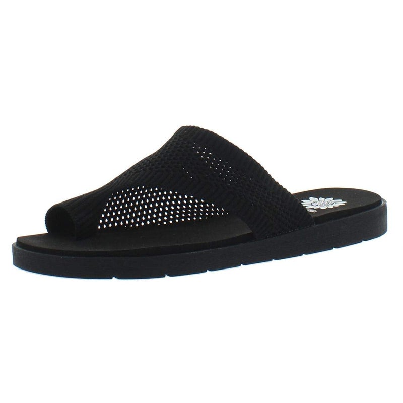 Yellow Box Women's Feeza Slipper, Black, 9 - Image 3