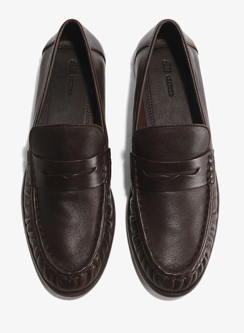 H&M Leather loafers