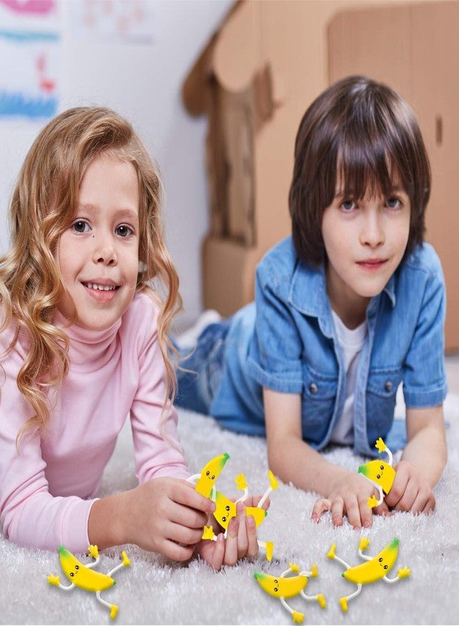 آرت كريتيفيتي مجسمات موز قابلة للانحناء من ArtCreativity، مجموعة من 12 مجسمًا على شكل فاكهة، ألعاب تخفيف التوتر للأطفال، هدايا حفلات أعياد الميلاد، حشوات سلة عيد الفصح، حشوات بينياتا للأولاد والبنات - Image 5