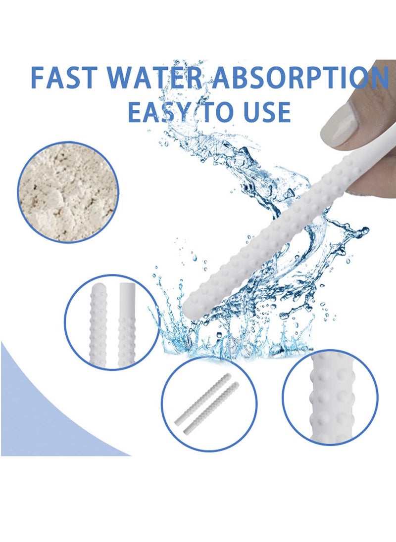 SYOSI - 3 Piece Diatom Drying Stick Reusable Scouring Sticks Water-Absorption Stick Laboratory Desiccant Quickly Keep Drying Stick Diatom Bump Come - Image 1