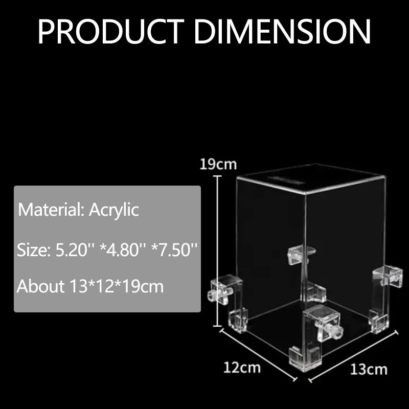 Hifybaty Negative Pressure Fish Tank - Clear Fish Elevator Water Auto-Refill Vacuum Suspended Fish Tank Water Level Maintenance, Increase Fish Activity Area, Aquarium Decoration - Image 2