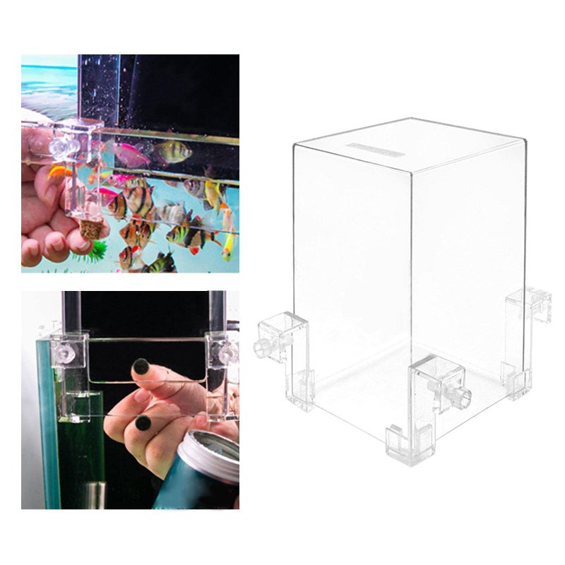 Hifybaty Negative Pressure Fish Tank - Clear Fish Elevator Water Auto-Refill Vacuum Suspended Fish Tank Water Level Maintenance, Increase Fish Activity Area, Aquarium Decoration - Image 5