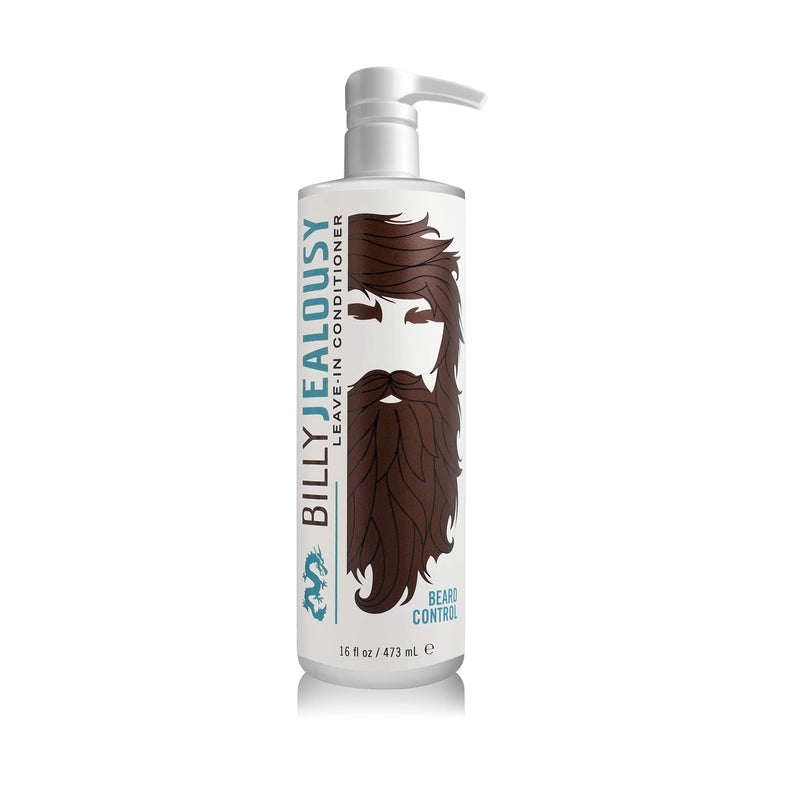Billy Jealousy Beard Control Leave In Beard Conditioner for Men with Aloe Leaf Juice and Jojoba Seed Oil, Softens Hair and Skin, Light Hold with Matte Finish, 16 Fl Oz - Image 1