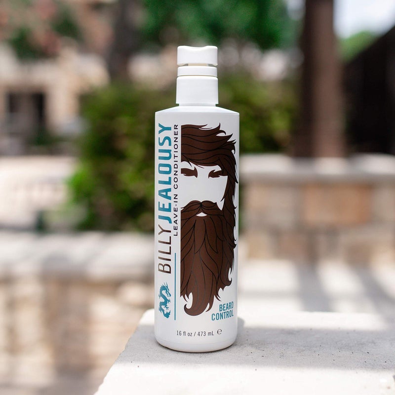 Billy Jealousy Beard Control Leave In Beard Conditioner for Men with Aloe Leaf Juice and Jojoba Seed Oil, Softens Hair and Skin, Light Hold with Matte Finish, 16 Fl Oz - Image 2