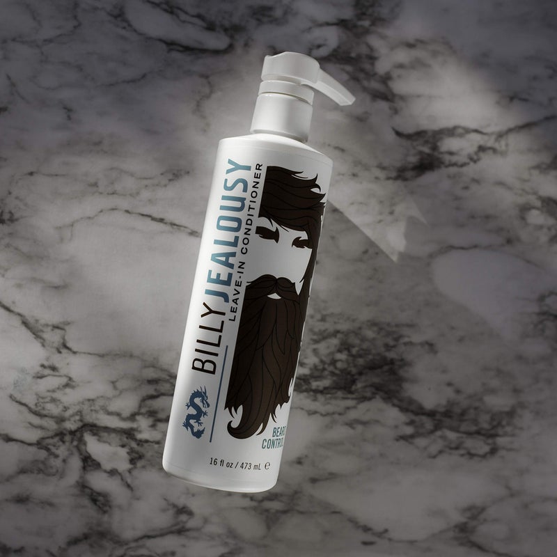 Billy Jealousy Beard Control Leave In Beard Conditioner for Men with Aloe Leaf Juice and Jojoba Seed Oil, Softens Hair and Skin, Light Hold with Matte Finish, 16 Fl Oz - Image 4