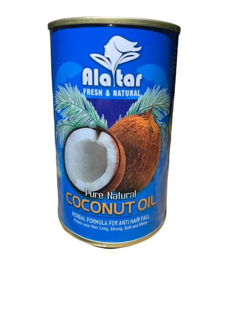 زيت جوز الهند الطبيعي النقي للشعر 400 مل