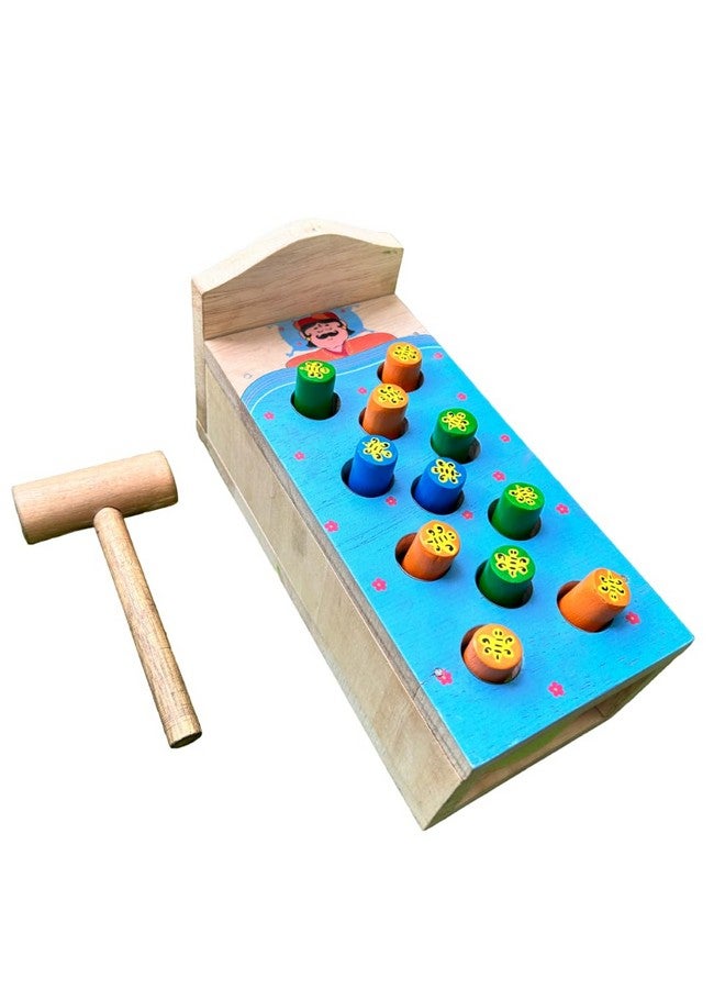 تالي لعبة MURKH RAJA الخشبية للطرق والضرب | رواية القصص | لعبة قصة بانتشاتانترا | للأطفال من عمر سنتين فما فوق | مثالية للهدايا - Image 1