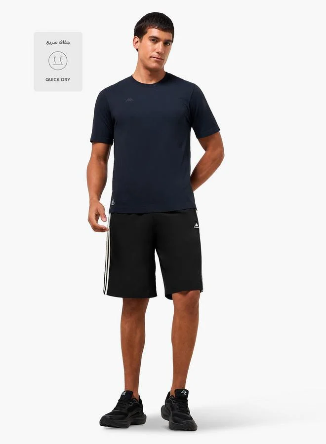 Kappa BLACK Kappa Men Seamless Soft Touch Ribbed T shirt for Men | Best Price UAE
