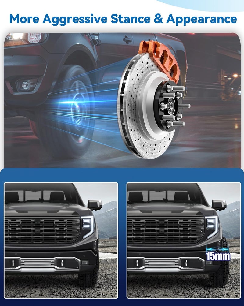 EZISOE 15mm 5x4.5 Hub Centric Wheel Spacers with 12x1.5 Studs, 5x114.3 Forged Wheel spacers for Accord Civic CRV RSX TLX CDX CSX ILX TSX 64.1mm - Image 4