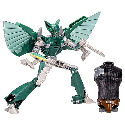 Transformers Toys EarthSpark Deluxe Class Terran Nightshade Action Figure 5Inch Robot Toys for Kids Ages 6 and Up - Image 1