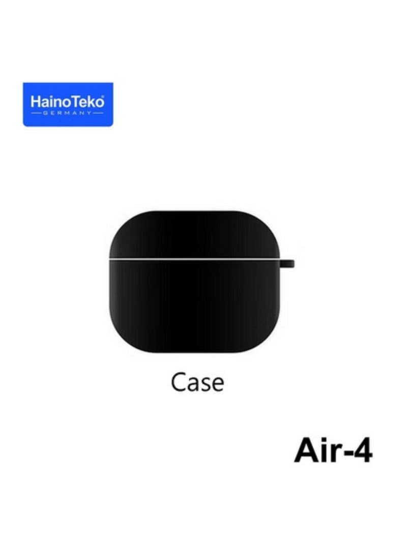 Haino Teko Air 4 Wireless Bluetooth Earbuds with High Bass Stereo Sound, Touch Control, Noise Isolation, Long Battery Life, True Wireless Earphones with Charging Case, Compatible with iPhone, Android Smartphones, Tablets & Bluetooth-Enabled Devices - Image 2