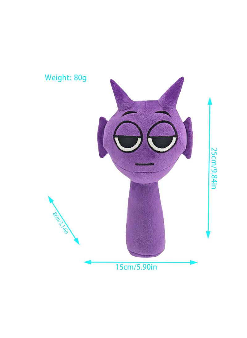 Y&D Sprunki Plush Toys, Sprunky Wenda & Gray Plushies Pillow Stuffed Animal Figure Dolls for Game Fans Gifts for Kids - Image 2