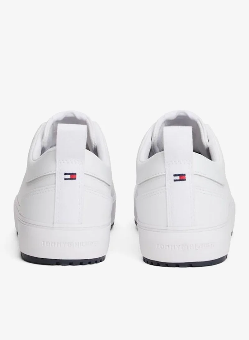 TOMMY HILFIGER White Casual Low Top Sneakers for Men | Best Price UAE
