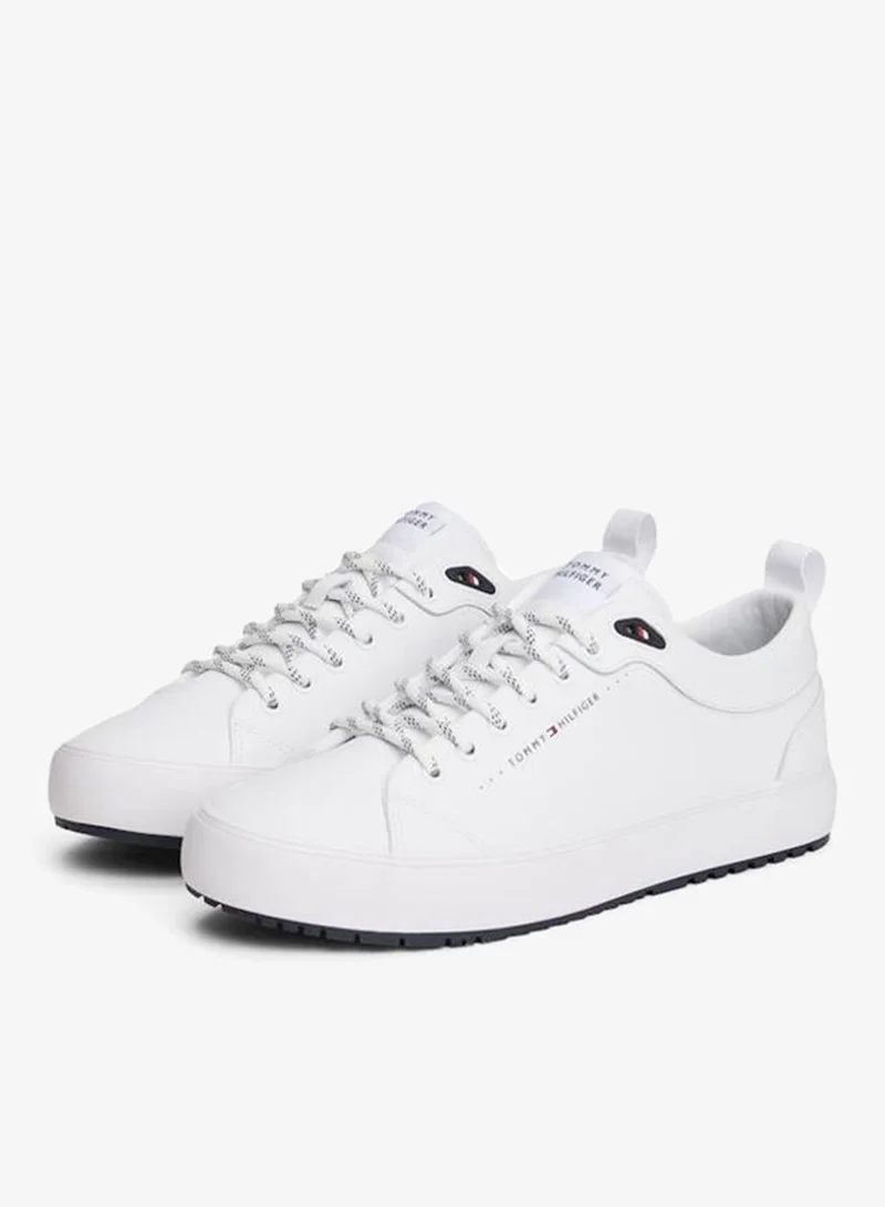 TOMMY HILFIGER White Casual Low Top Sneakers for Men | Best Price UAE