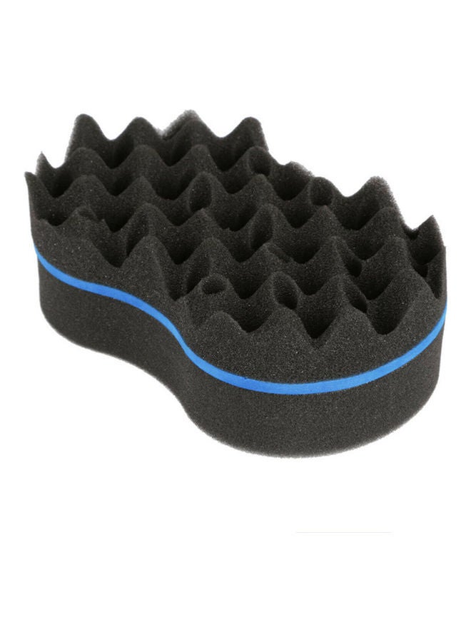 NIBEMINENT Wave Barber Hair Brush Sponge Tool Multicolour - Image 1